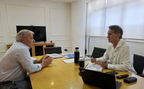 Bordoni se reunió con ministros de la Provincia de Buenos Aires