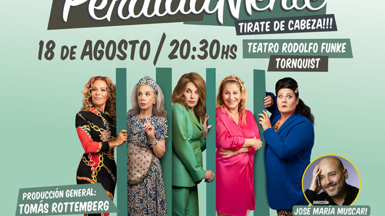 La exitosa obra ‘Perdida Mente’, de José María Muscari, llega al Teatro ‘Rodolfo Funke’