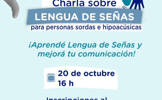 Se dictará en Tornquist una charla sobre Lengua de Señas